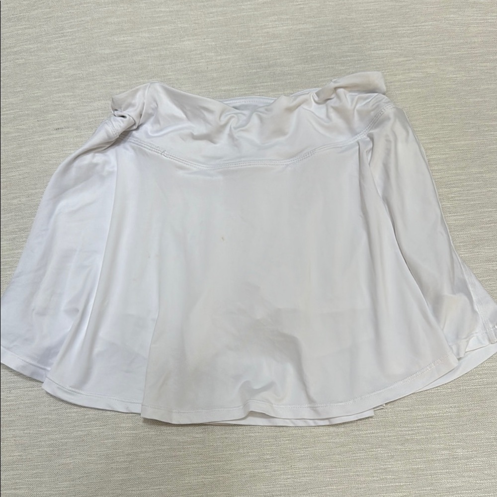 White Tennis Skirt
